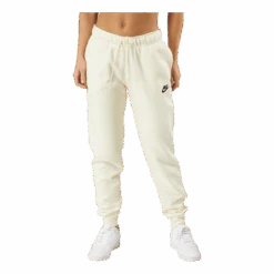 Nike Sportswear Club Fleece Women's Mid-Rise Joggers COCONUT MILK/BLACK