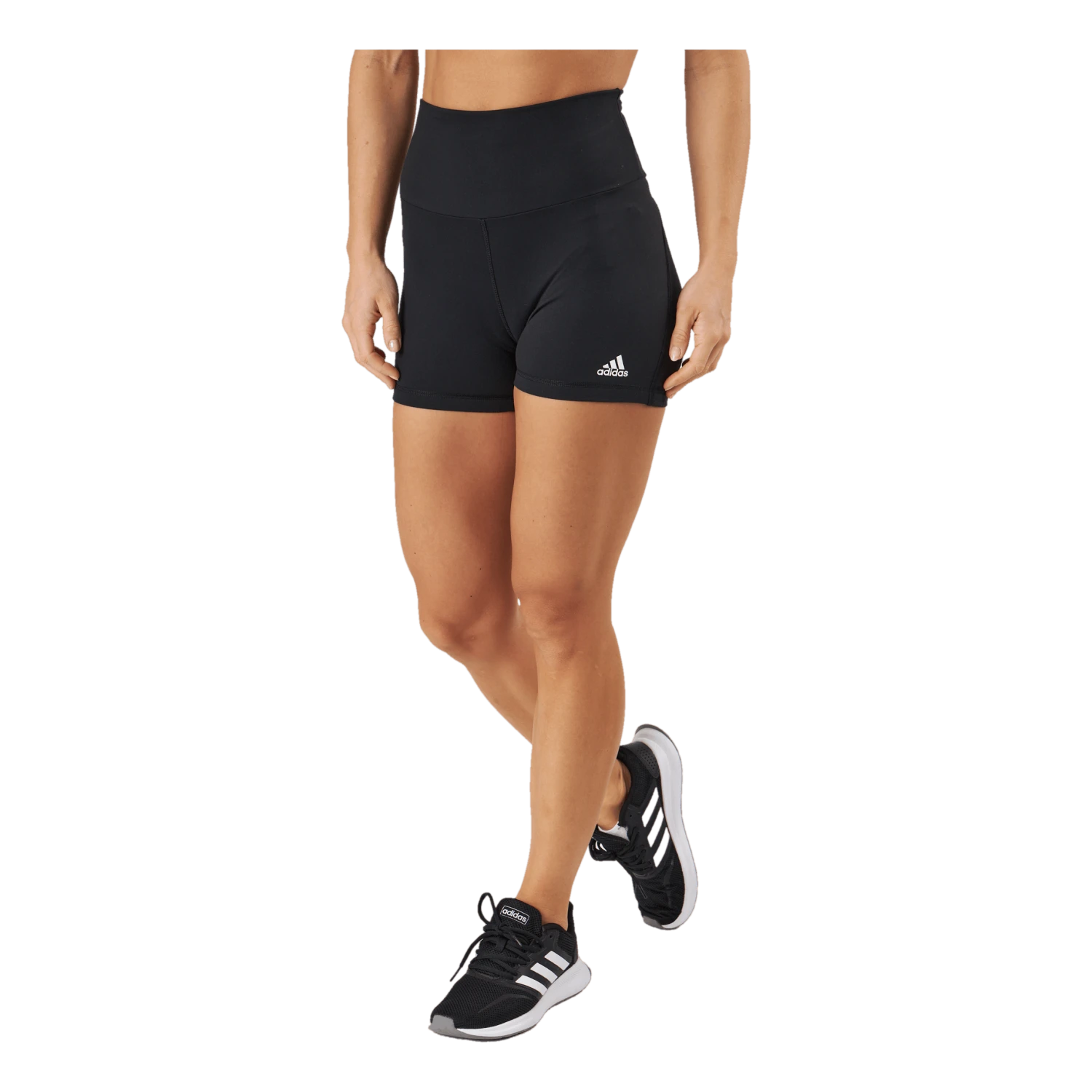 ADIDAS Yoga Essentials High-Waisted Short Leggings Black - Image 2
