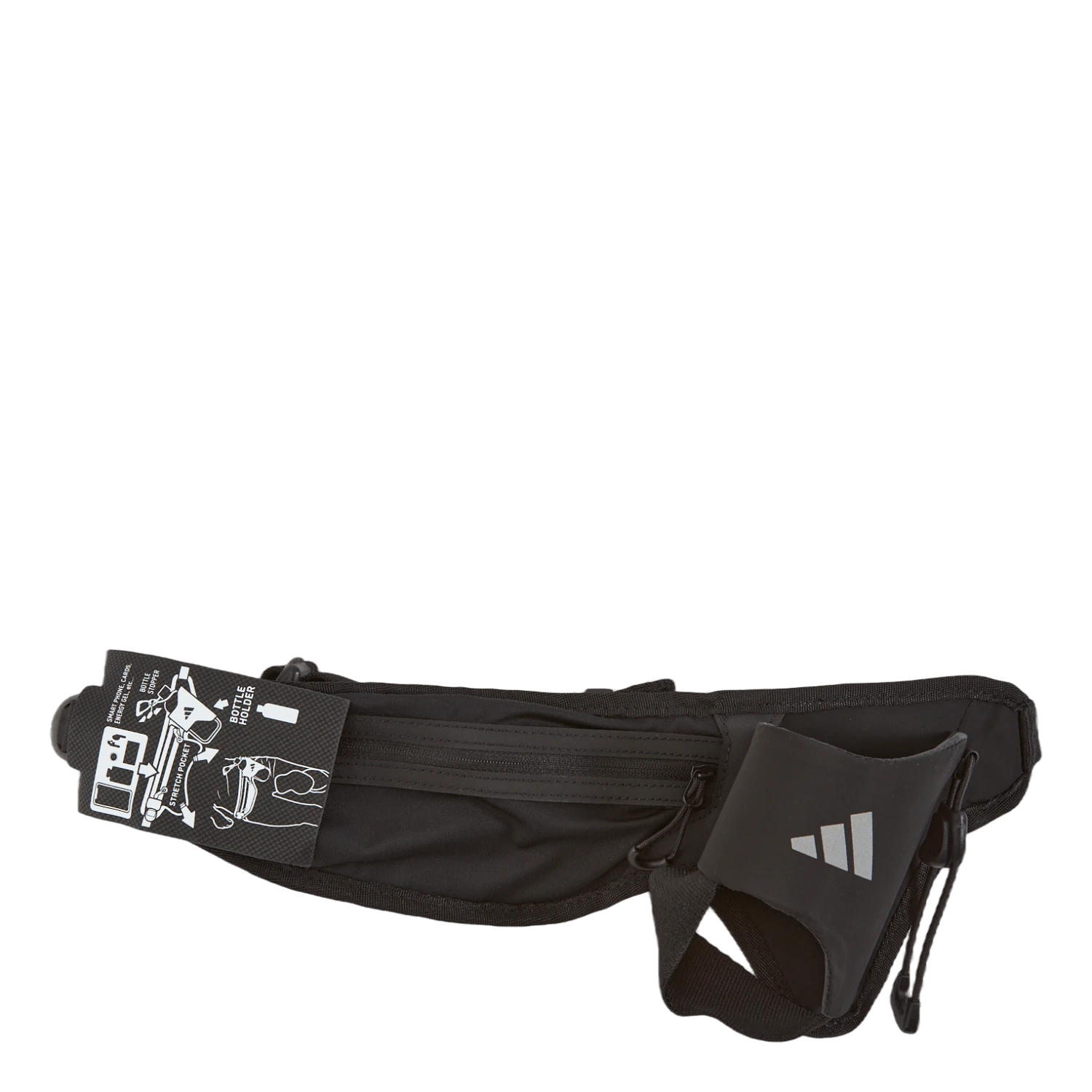 ADIDAS Running Bottle Bag Black