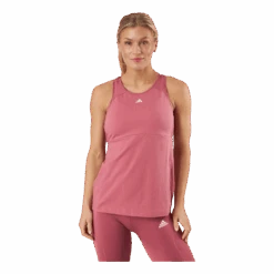 ADIDAS Studio Tank Top Pnkstr/White