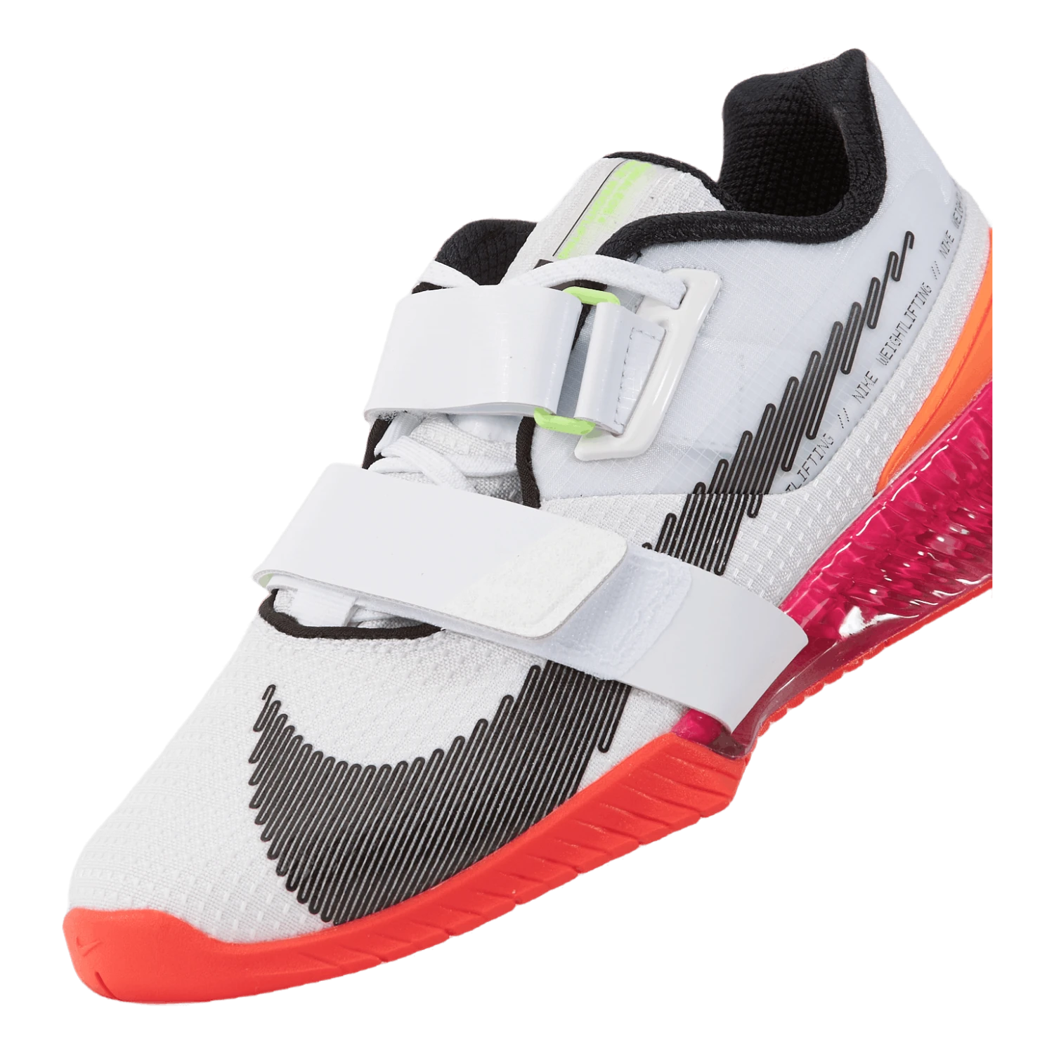 Nike Romaleos 4 Se White/blk - Brt Crmsn-pnk Blst - Image 6
