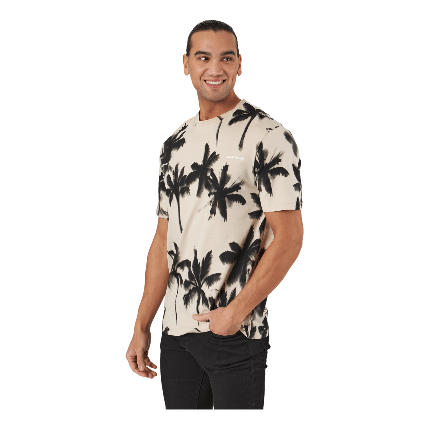 Jack & Jones T-shirt Pasadena Beige - Image 2