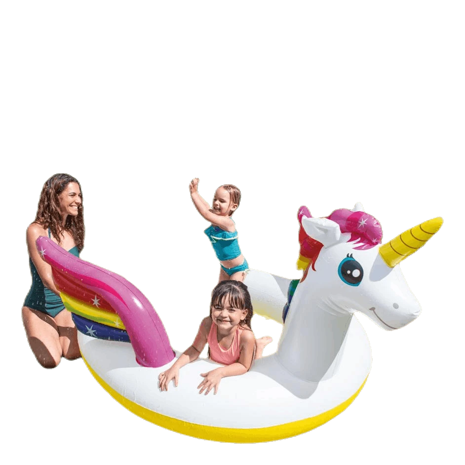 Intex Mystic Unicorn Spray Pool Patterned