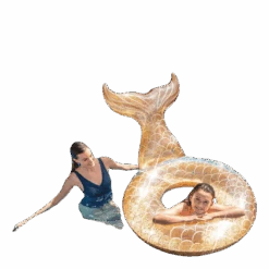 Intex Glitter Mermaid Tube Gold