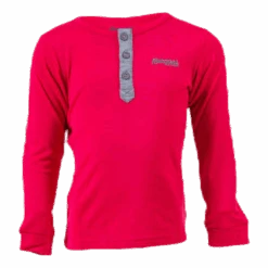 Bergans Of Norway Myske Wool Kids Shirt Pink