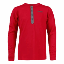 Bergans Of Norway Myske Wool Youth Shirt Pink