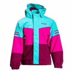 Bergans Of Norway Lilletind Insulated Kids Jacket Pink/Green
