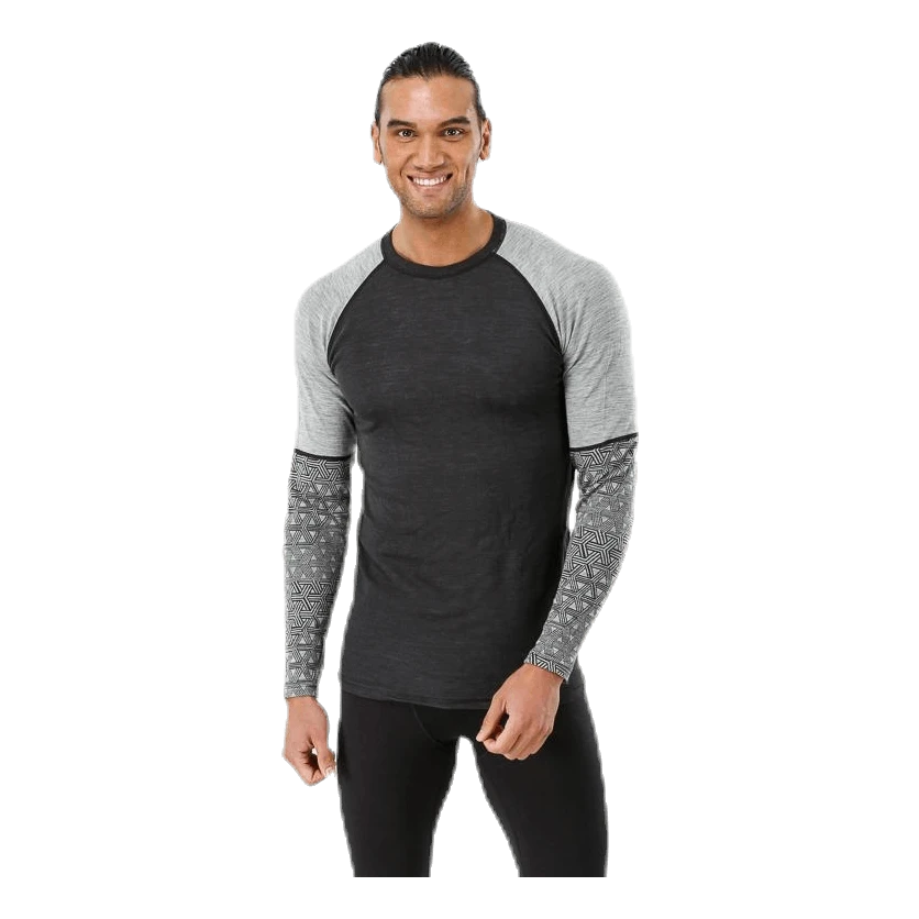 Bula Geo Halfsleeve Crew Black/Grey