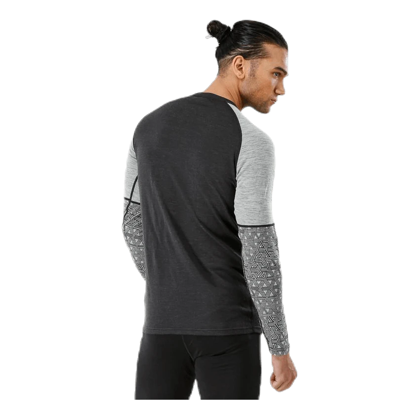 Bula Geo Halfsleeve Crew Black/Grey - Image 2