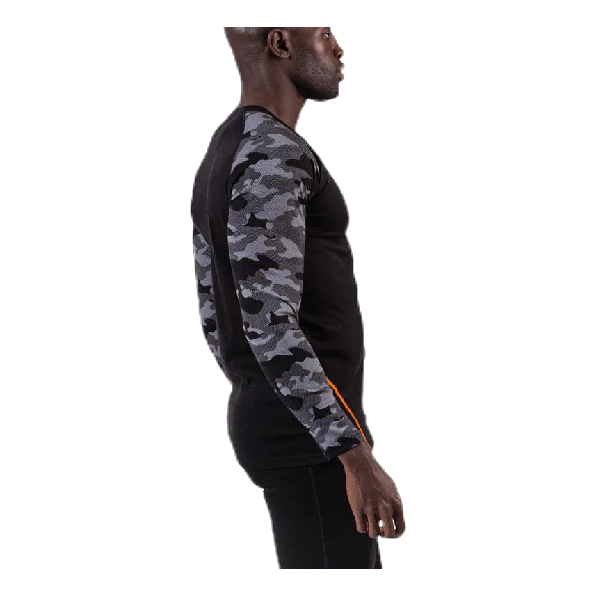 Bula Camo Merino Wool Crew Black - Image 5