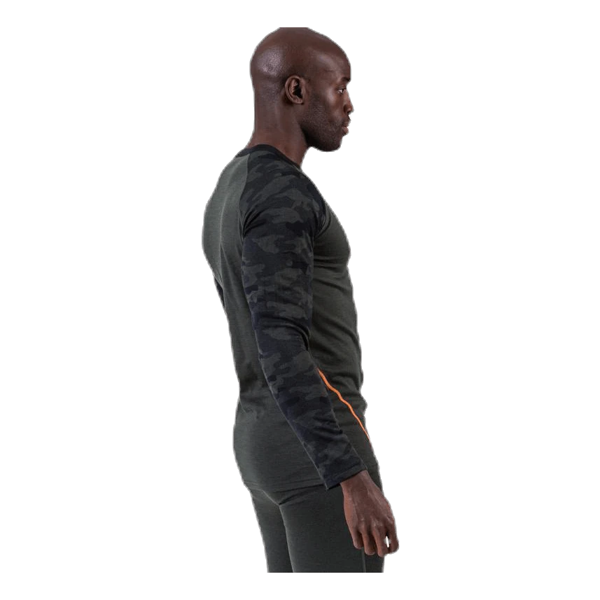 Bula Camo Merino Wool Crew Green - Image 4