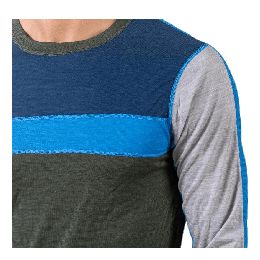 Bula Retro Wool Crew Green/Grey - Image 5