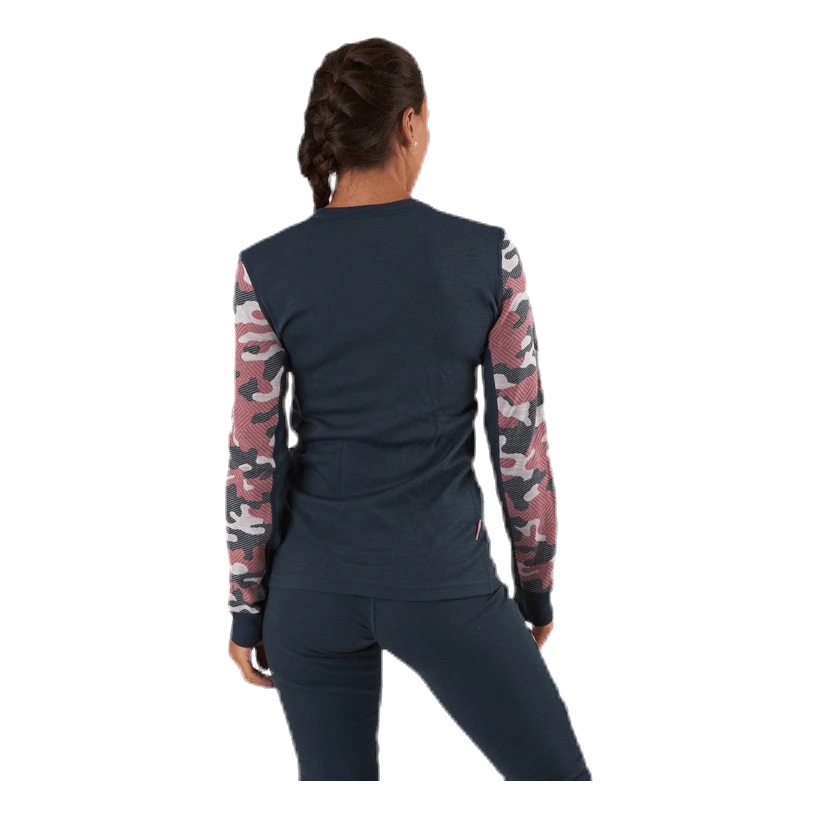 Kari Traa Kongle Long Sleeve Shirt Blue/Patterned - Image 3