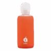 Glass Bottle 400 Ml Orange