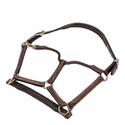 Leather Halter Cancun Brown