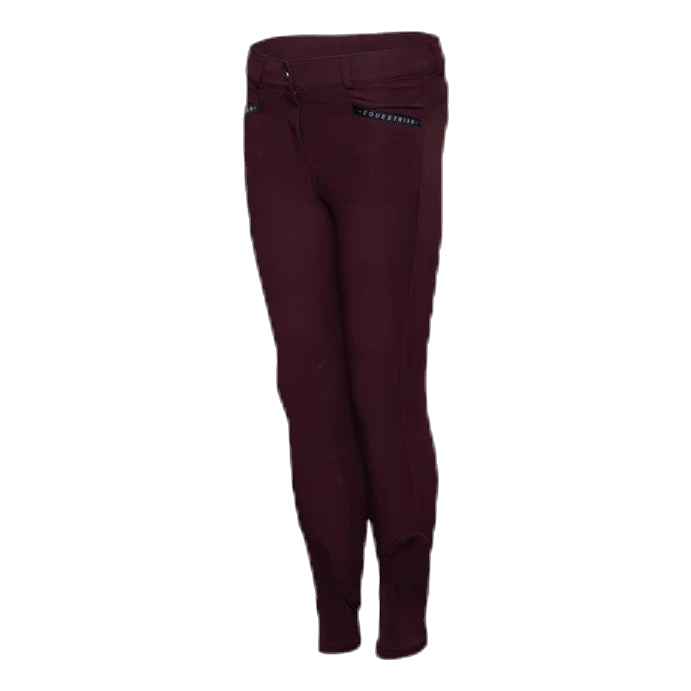 Hedvig Knee Grip Breeches Red