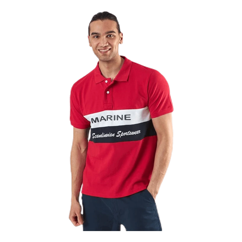 Pompano Beach Pique Red