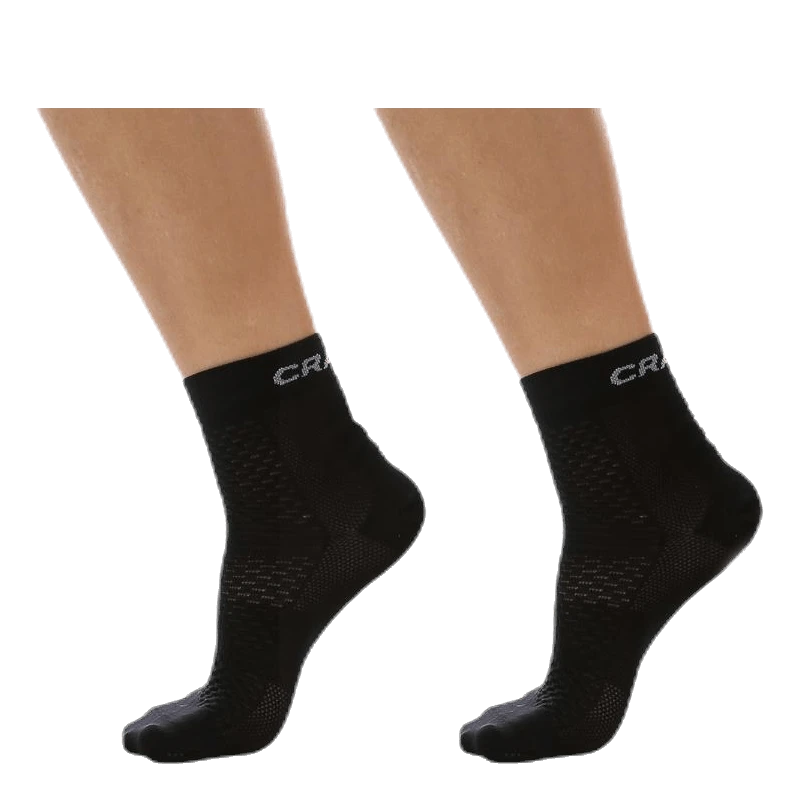 Craft Cool Mid 2-Pack Sock Black