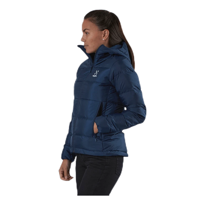 Haglöfs Bield Down Hood Blue - Image 4