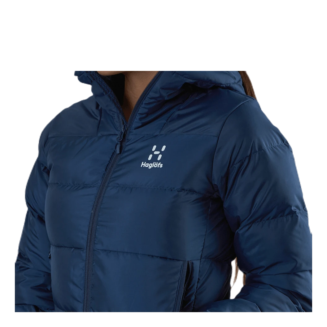 Haglöfs Bield Down Hood Blue - Image 5