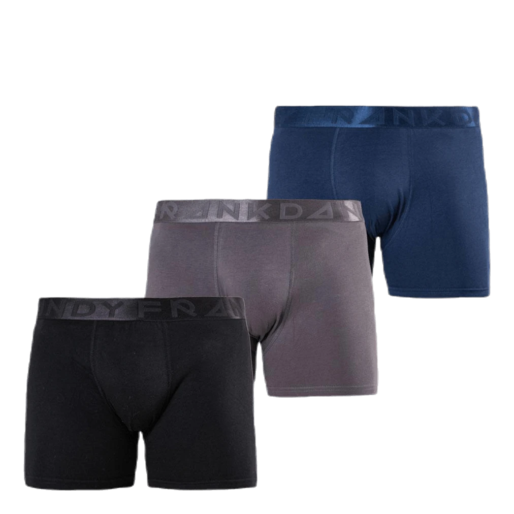 Legend Organic Boxer 5-Pack Blue/Black/Grey