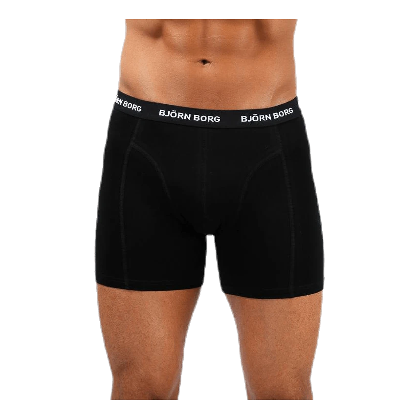 BJØRN BORG Solid Shorts 5-Pack Black - Image 3