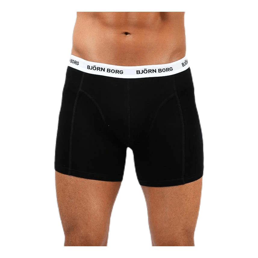 BJØRN BORG Solid Shorts 5-Pack Black - Image 6
