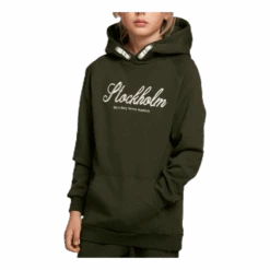 BJØRN BORG Borg Sport Hoodie Jr Green