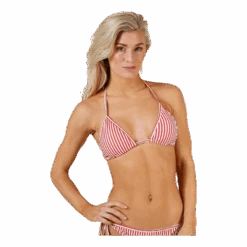 Lily Triangle Orange/Patterned