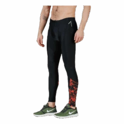 Brace Compression Tights Black/Red