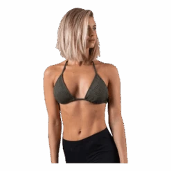 Daisy Chrochet Triangle Green