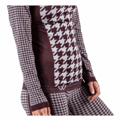 Agnes Top Purple/Brown