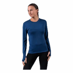 Flora Merino LS Blue