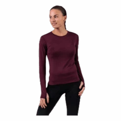 Flora Merino LS Purple