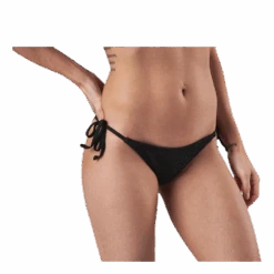 Kalani Crochet Tie Tanga Black