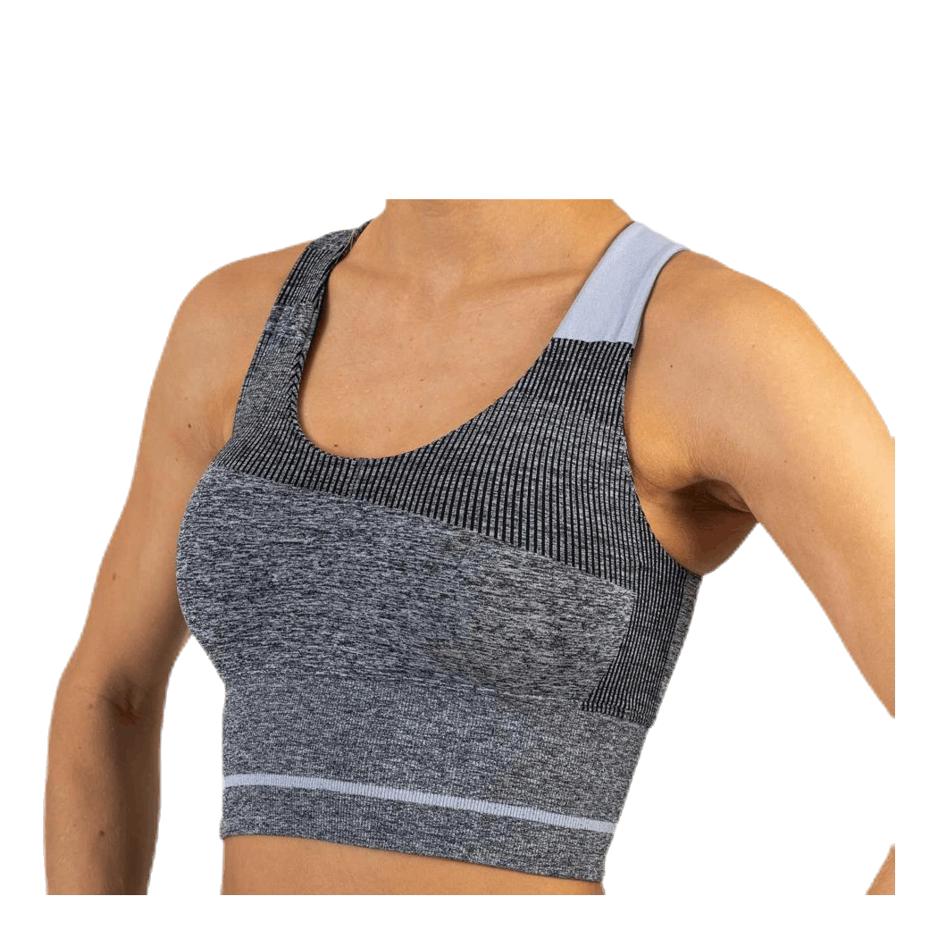 Halley Seamless Bra Black/Grey - Image 8