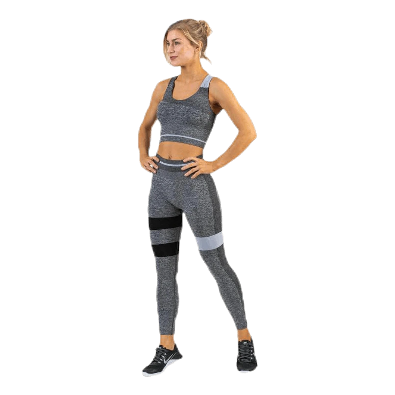 Halley Seamless Bra Black/Grey - Image 10