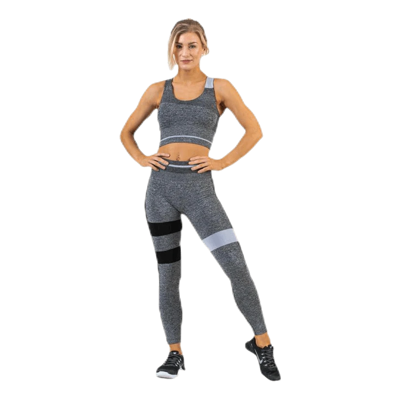 Halley Seamless Bra Black/Grey - Image 12