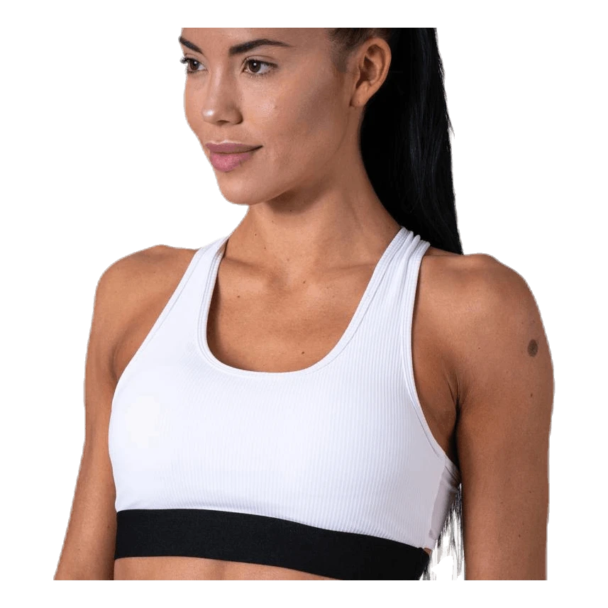 Koray Rib Bra White - Image 4