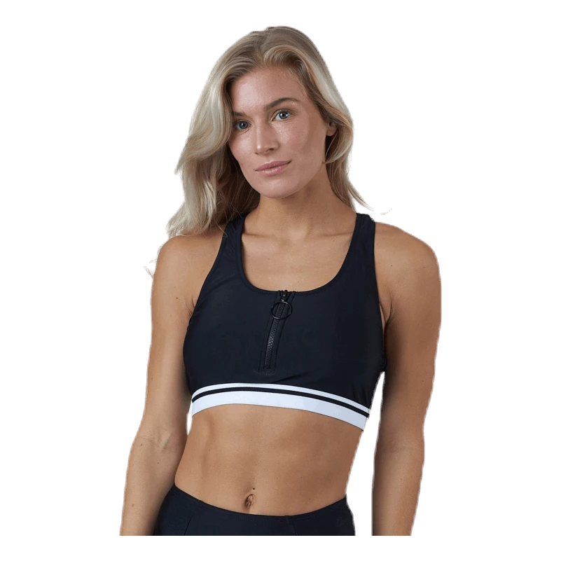 Swim Team Top Black
