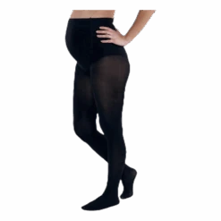 Boob Maternity Tights Black