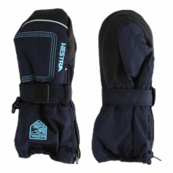 Hestra Baby Zip Long - Mitten 0-5 Years Blue