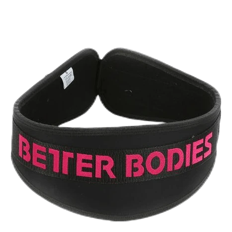 Womens Gym Belt Pink/Black - Image 2