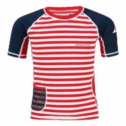DIDRIKSONS Surf Shortsleeve UV Top Blue/Red