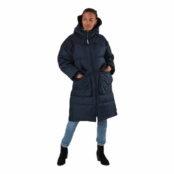 Comfy Puffer Coat Blue