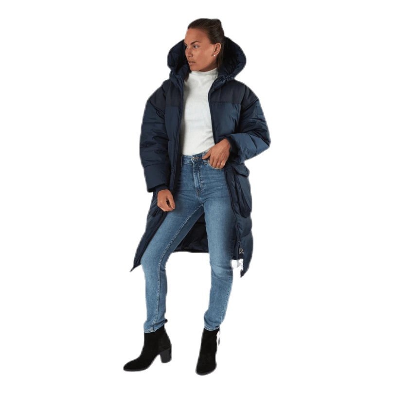 Comfy Puffer Coat Blue - Image 5