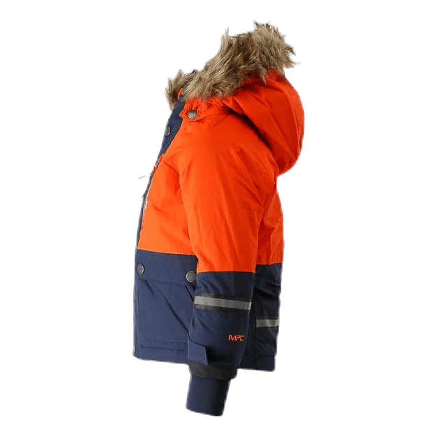Tenson Daxian Ski Jacket Kid Orange - Image 2