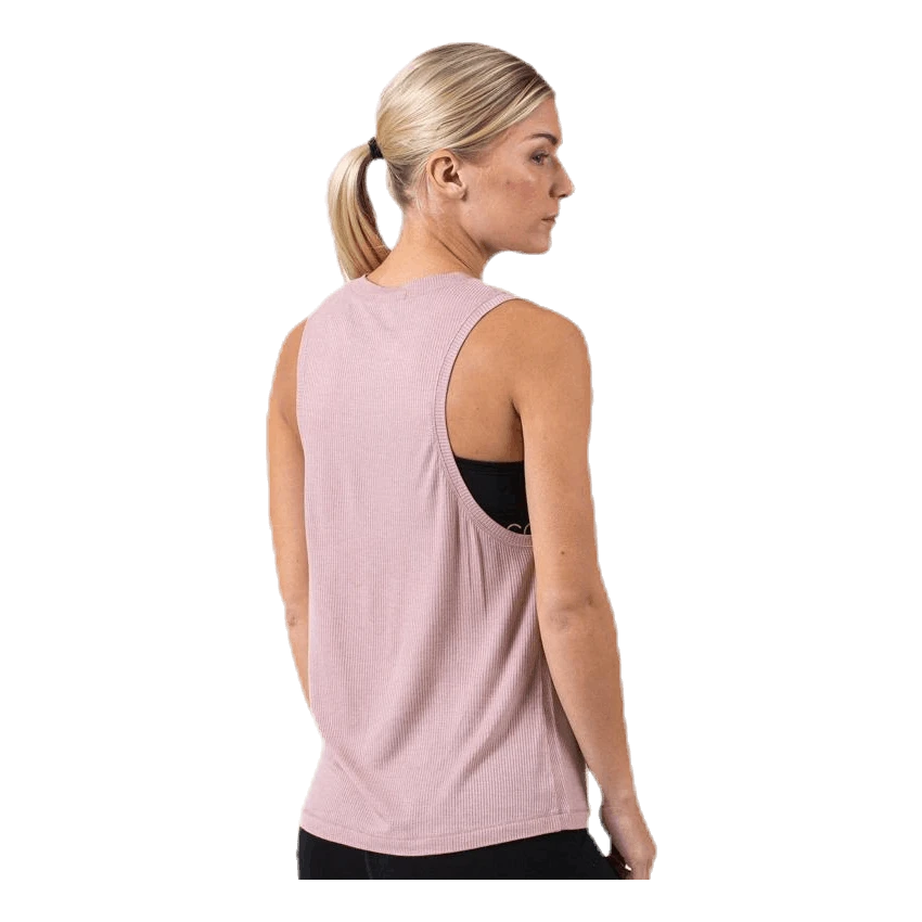 Filippa K Rib Layer Tank Pink - Image 4