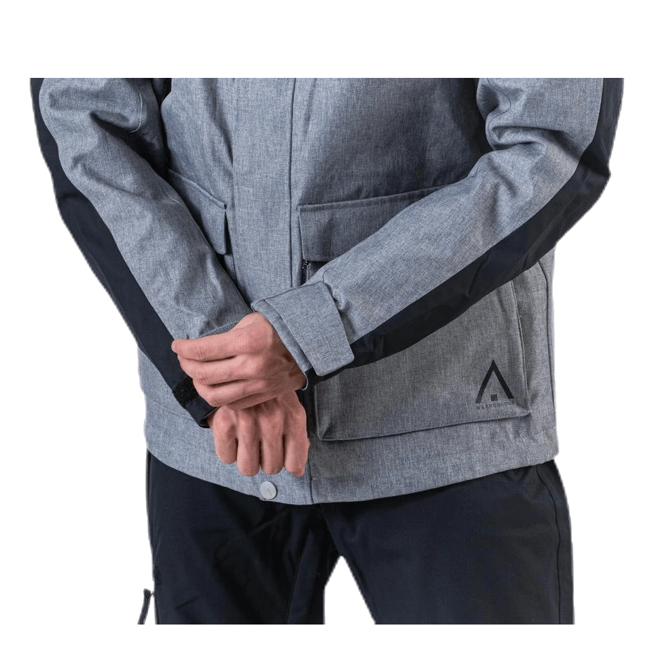 ColourWear Roam Jacket Grey - Image 5