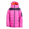 ColourWear Polar Youth Puff Jacket Pink/Black